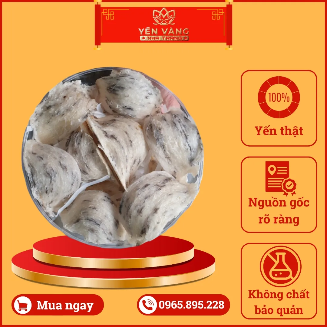 Yến Thô Loại 1 [Hộp 50/100 Gram] [Có Quà Chưng ]